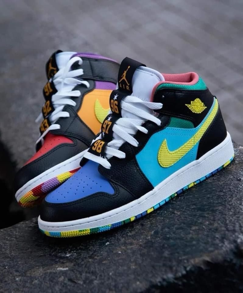 AIR JORDAN 1 MID SNEAKER SCHOOL