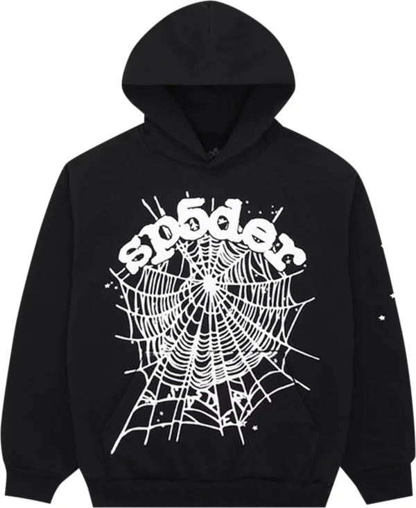 Sp5der OG Web Hoodie 'Black