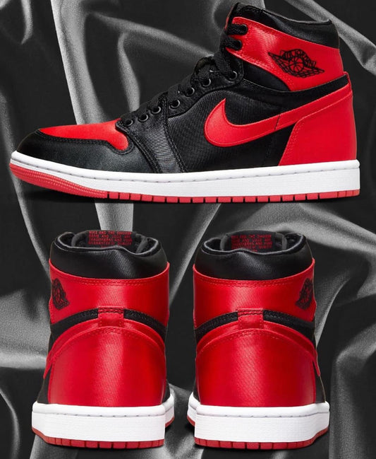 JORDAN 1 RETRO HIGH "SATIN BRED"