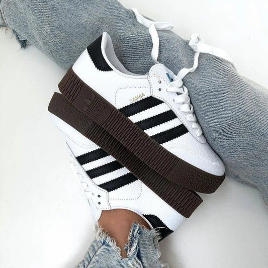 ADIDAS SAMBA WHITE BROWN GUM