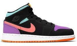 Air Jordan 1 Mid "What the multi color"