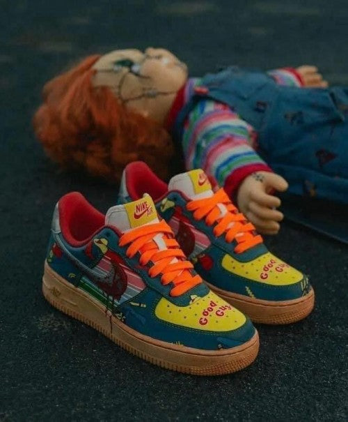 Nike Custom Air Force 1 CHUCKY Good Guy