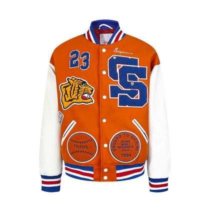 Tiger Varsity Jacket-supreme