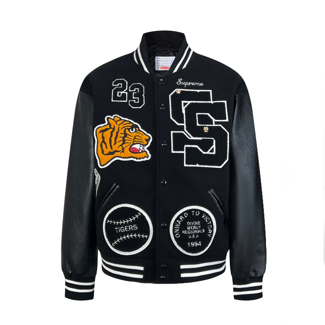 Tiger Varsity Jacket-supreme