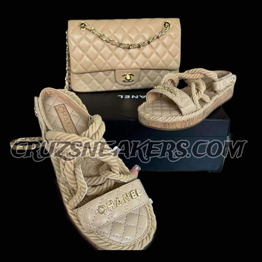 Chanel slides -  combo cartera