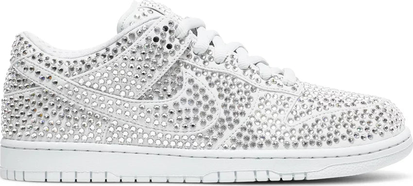 Cactus Plant Flea Market x Swarovski x Dunk Low 'Pure Platinum'