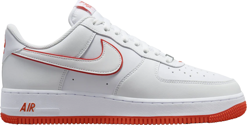 Nike Air Force 1 '07 'White Picante Red'