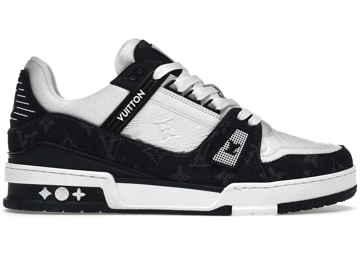 LOUIS VUITTON LV TRAINER WHITE BLACK