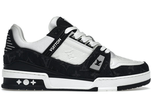 LOUIS VUITTON LV TRAINER WHITE BLACK