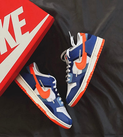 NIKE DUNK LOW BLUE ORANGE