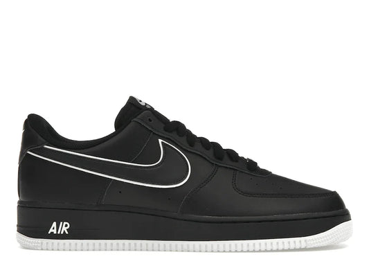 NIKE AIR FORCE 1 LOW '07 BLACK WHITE SOLE